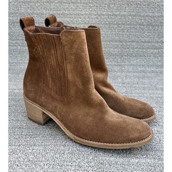 Paul Green Shoes - PAUL GREEN Sante Brown Suede Comfortable Boots Women's Size 6 US NEW